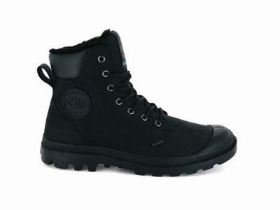 Botas Palladium PAMPA SPORT CUFF WPS Hombre Negras | Costa Rica-38760